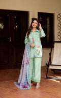 Asifa and Nabeel | Yakin Summer 25 | Floral Mist-(YKL25-04) - by - Libasekhas UK - Registered Vendor of : Asifa and Nabeel - 100% Original Designer Dresss