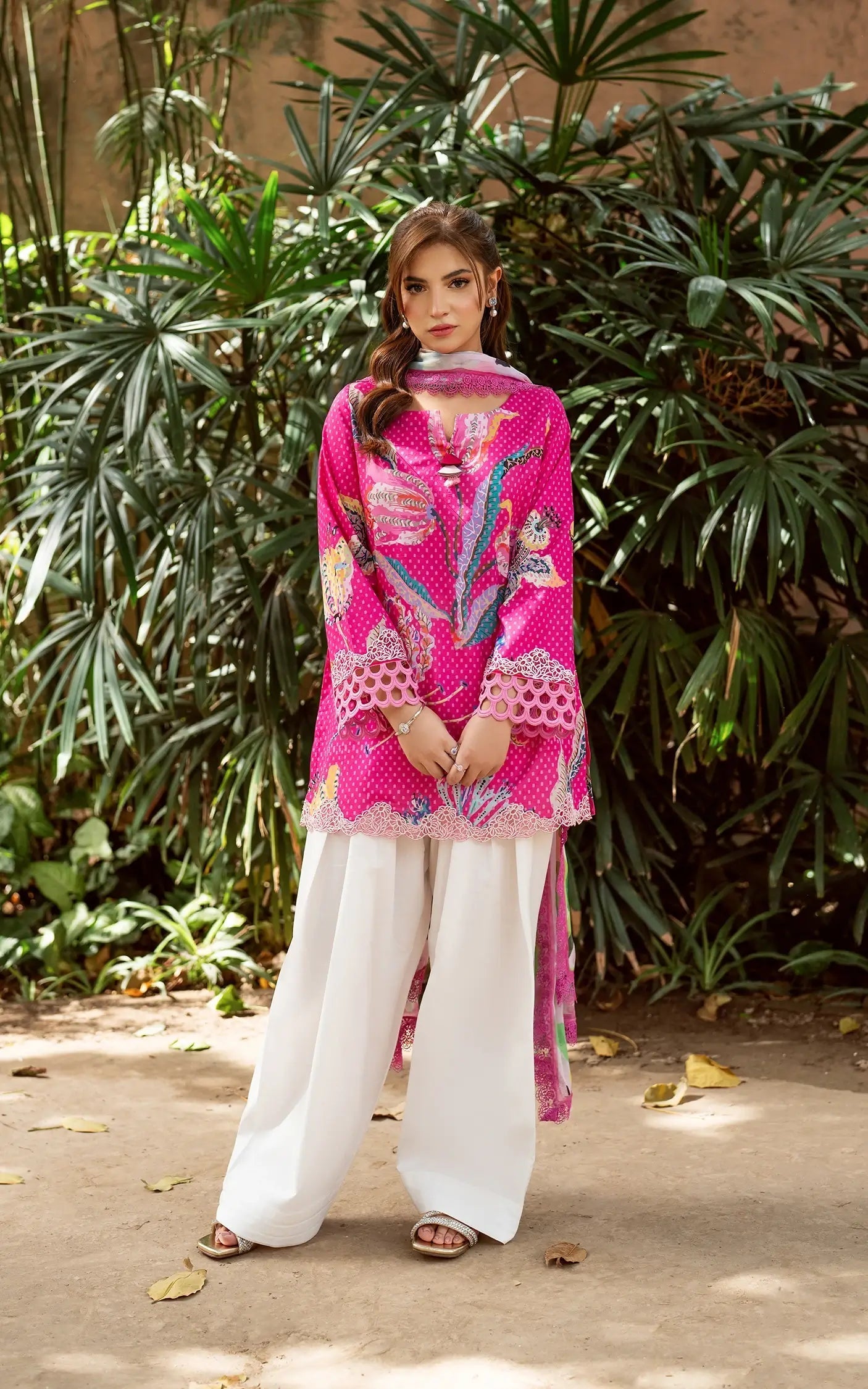 Asifa and Nabeel | Yakin Summer 25 | Roseveil-(YKL25-10) - by - Libasekhas UK - Registered Vendor of : Asifa and Nabeel - 100% Original Designer Dresss