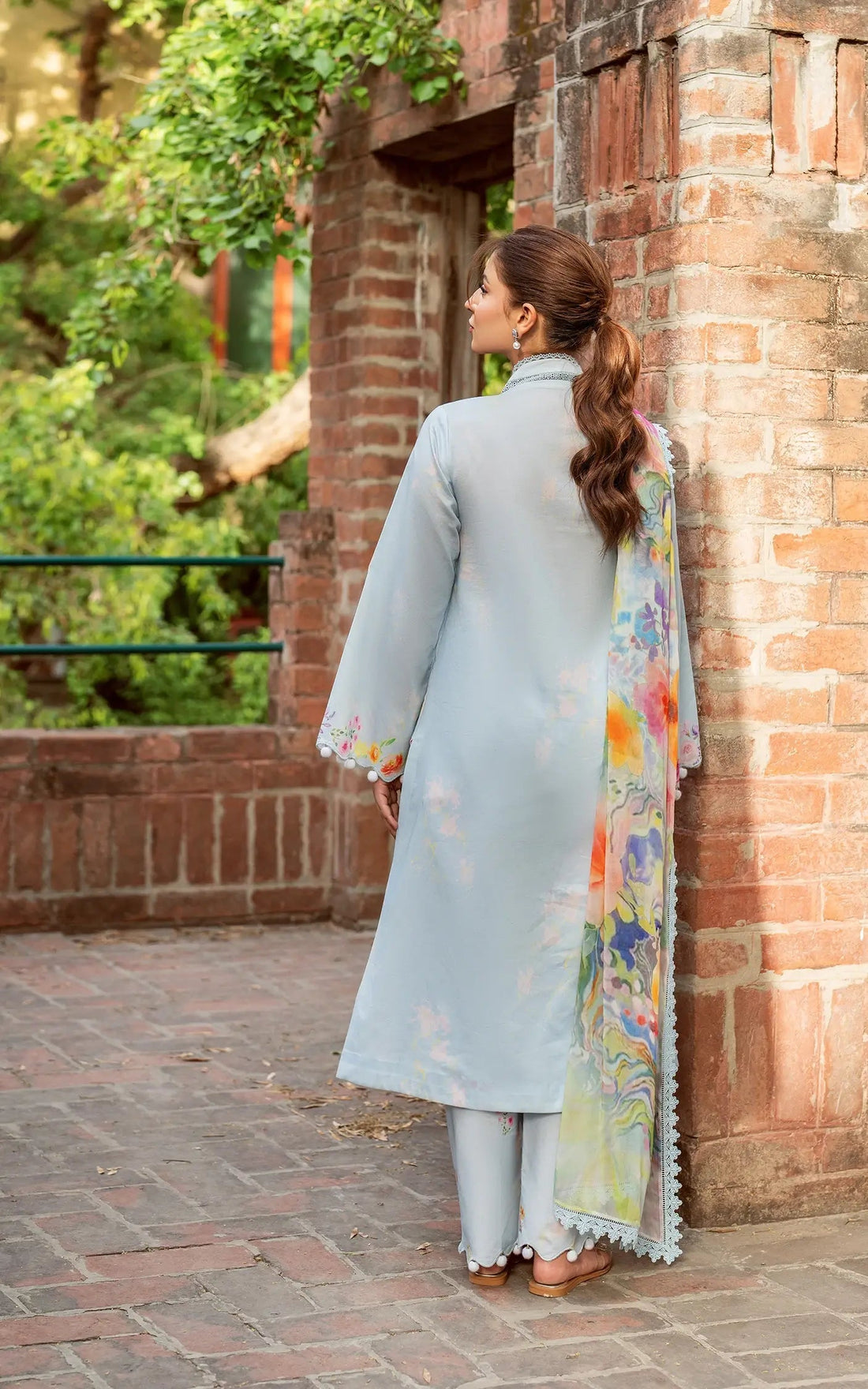 Asifa and Nabeel | Yakin Summer 25 | Whisper of Spring-(YKL25-14) - by - Libasekhas UK - Registered Vendor of : Asifa and Nabeel - 100% Original Designer Dresss