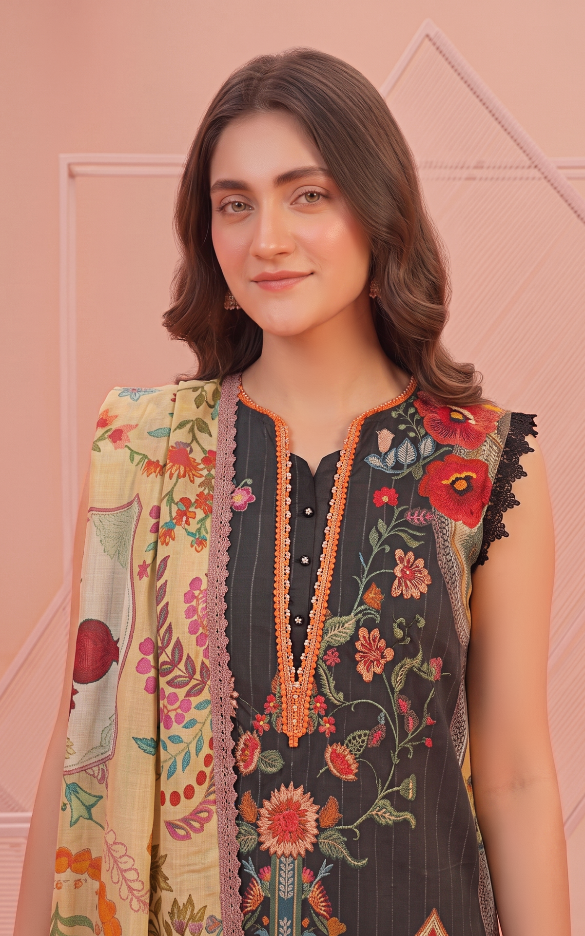Asifa and Nabeel | Yakin 26 | Marigold (YKL26-01) - by Libasekhas UK - Registered Vendor of : Asifa and Nabeel - 100% Original Designer Dress