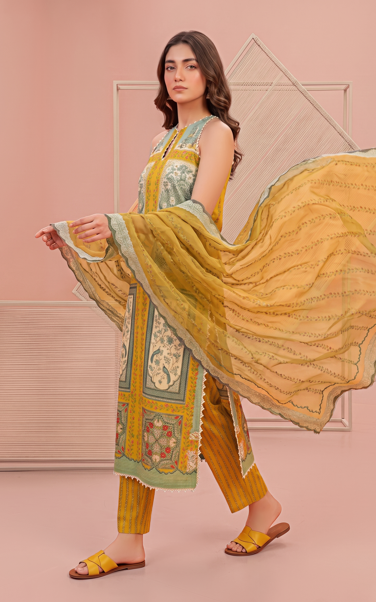 Asifa and Nabeel | Yakin 26 | Daffodil (YKL26-09) - by Libasekhas UK - Registered Vendor of : Asifa and Nabeel - 100% Original Designer Dress