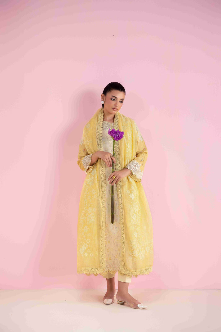 Aabyaan | Eid Pret 25 |MAHVEEN AP-04 - by - Libasekhas UK - Registered Vendor of : Aabyaan - 100% Original Designer Dresss