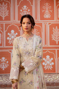 Batik | Festive Eid 26 | Yellow Pie - by Libasekhas UK - Registered Vendor of : Batik - 100% Original Designer Dress