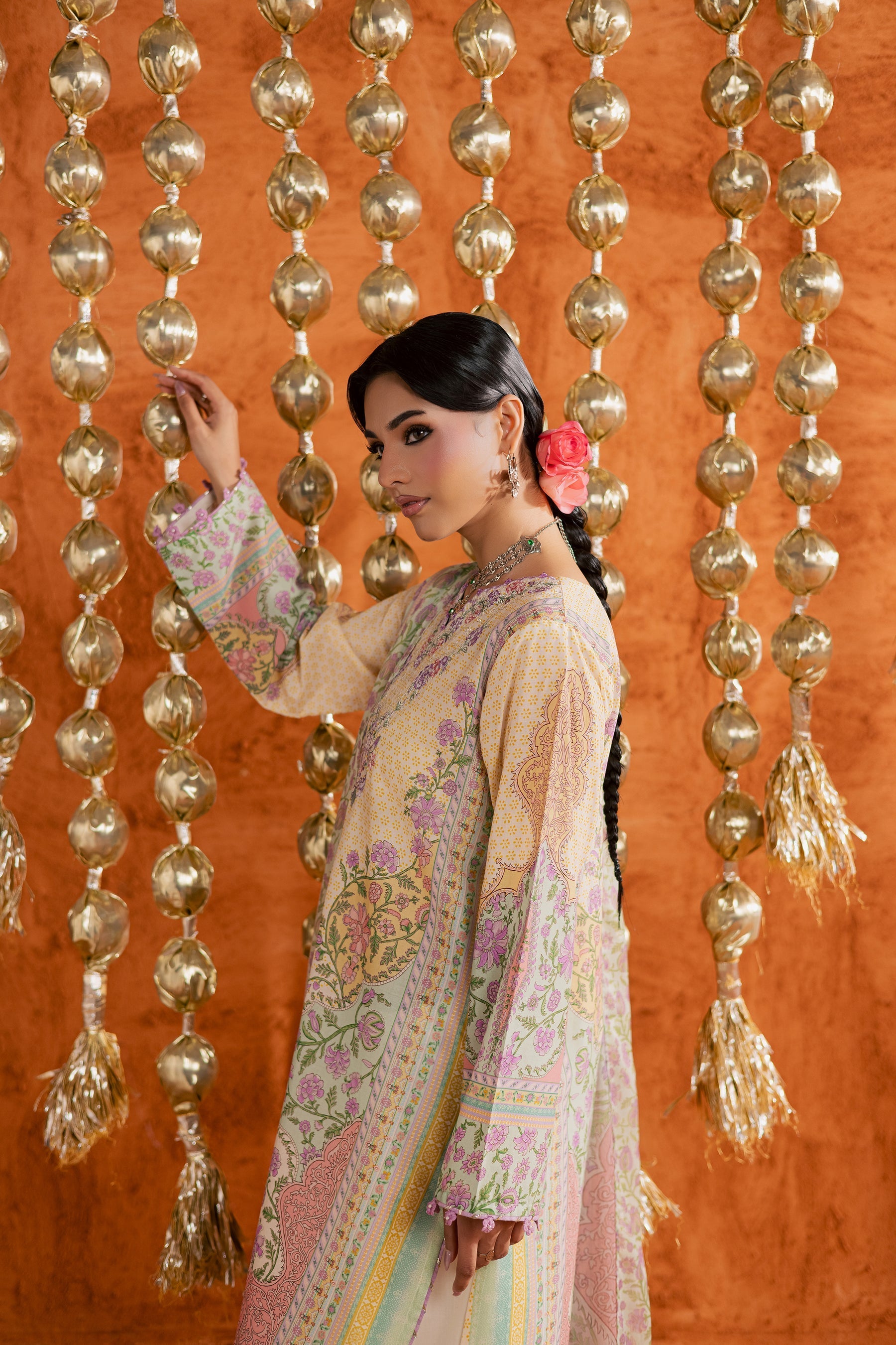 Batik | Festive Eid 26 | Yellow Tofu - by Libasekhas - Registered Vendor of : Batik - 100% Original Designer Dress