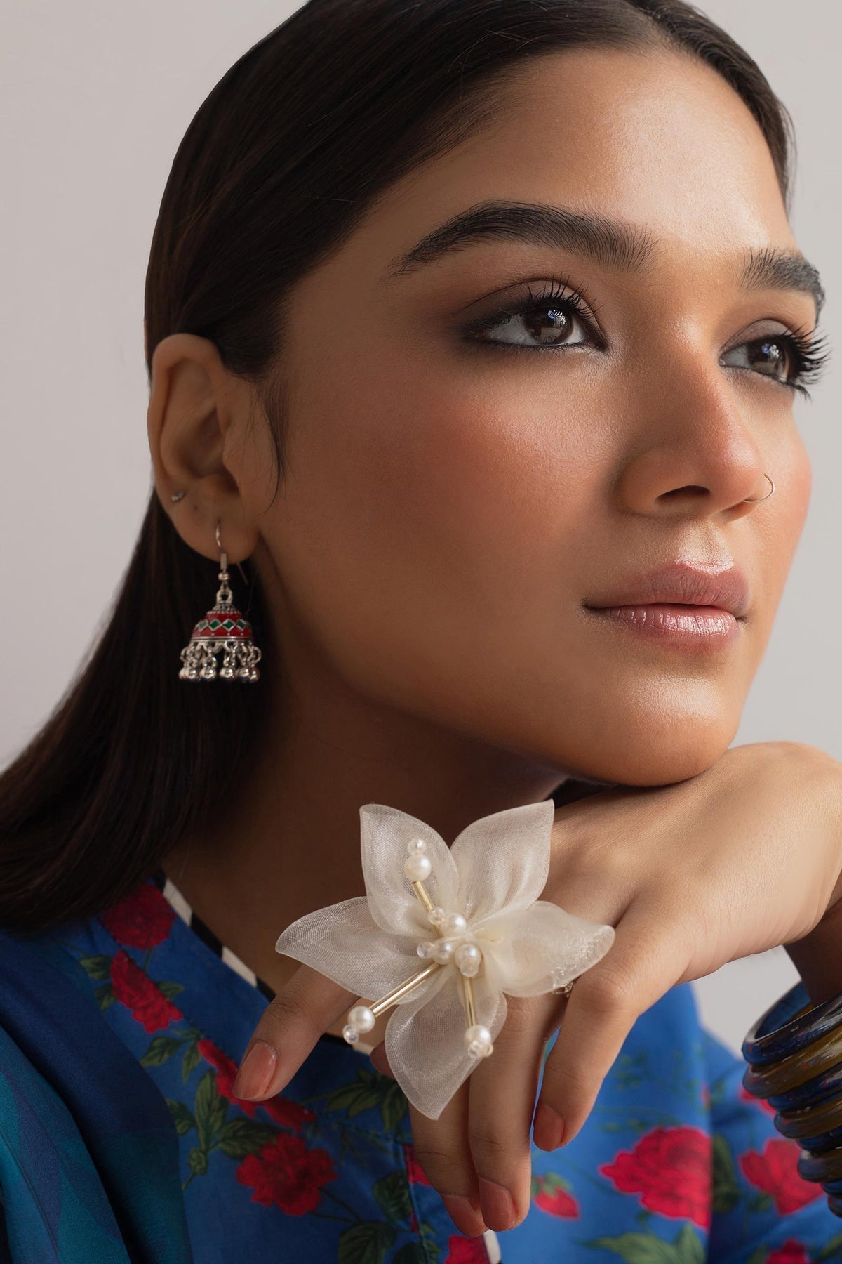 Zara Shahjahan | Coco Prints 24 | BULBUL-D1 - by - Libasekhas UK - Registered Vendor of : Zara Shahjahan - 100% Original Designer Dresss