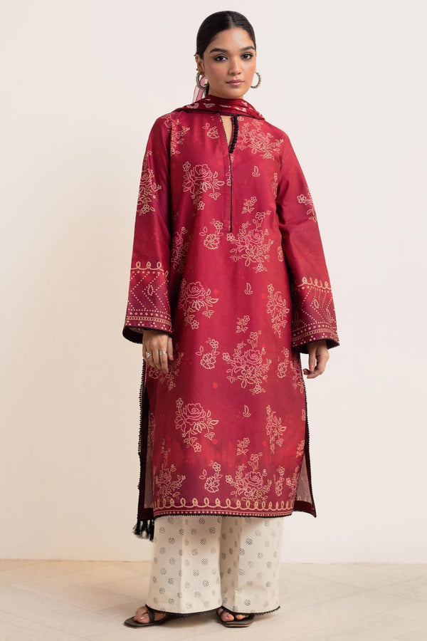 Zara Shahjahan | Coco Prints 24 | GULAB-D5 - by - Libasekhas UK - Registered Vendor of : Zara Shahjahan - 100% Original Designer Dresss