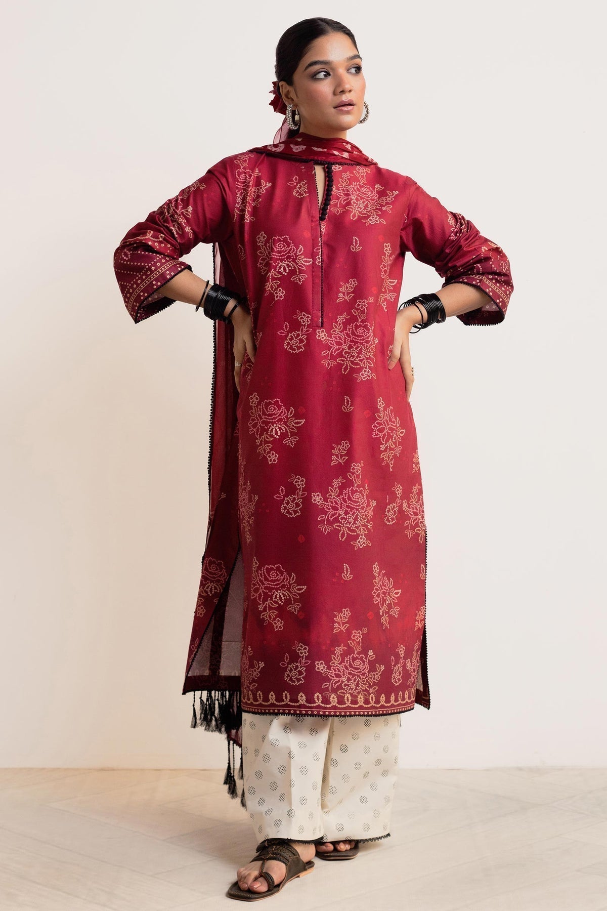Zara Shahjahan | Coco Prints 24 | GULAB-D5 - by - Libasekhas UK - Registered Vendor of : Zara Shahjahan - 100% Original Designer Dresss