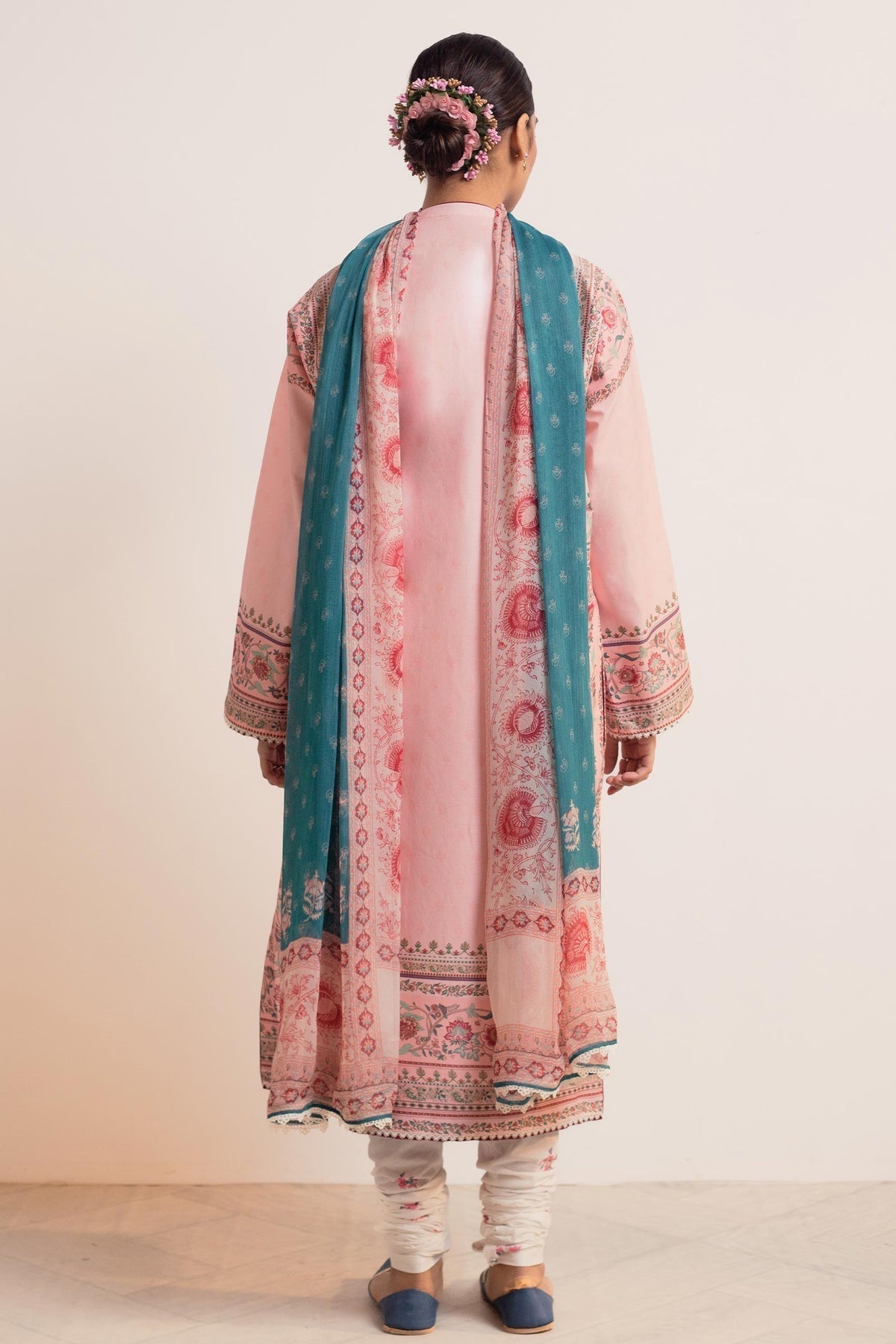 Zara Shahjahan | Coco Prints 24 | GULABI-D3 - by - Libasekhas UK - Registered Vendor of : Zara Shahjahan - 100% Original Designer Dresss
