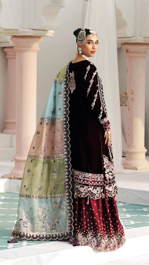 Zebtan | Andaz e Makhmal | ZAM-04 - by - Libasekhas UK - Registered Vendor of : Zebtan - 100% Original Designer Dresss