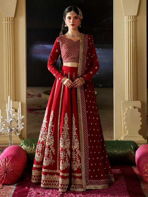Mahnur | Pakeeza Luxury Formals | Zarmisha | PK - 02 - by Libasekhas UK - Registered Vendor of : Mahnur - 100% Original Designer Dress