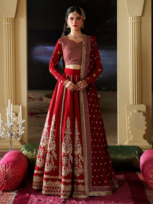 Mahnur | Pakeeza Luxury Formals | Zarmisha | PK - 02 - by Libasekhas UK - Registered Vendor of : Mahnur - 100% Original Designer Dress