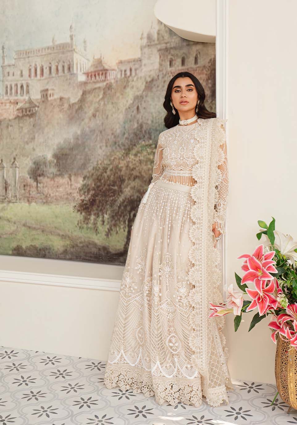Zarqash | Rubaai Wedding Festive 23 | Arela - by - Libasekhas UK - Registered Vendor of : Zarqash - 100% Original Designer Dresss