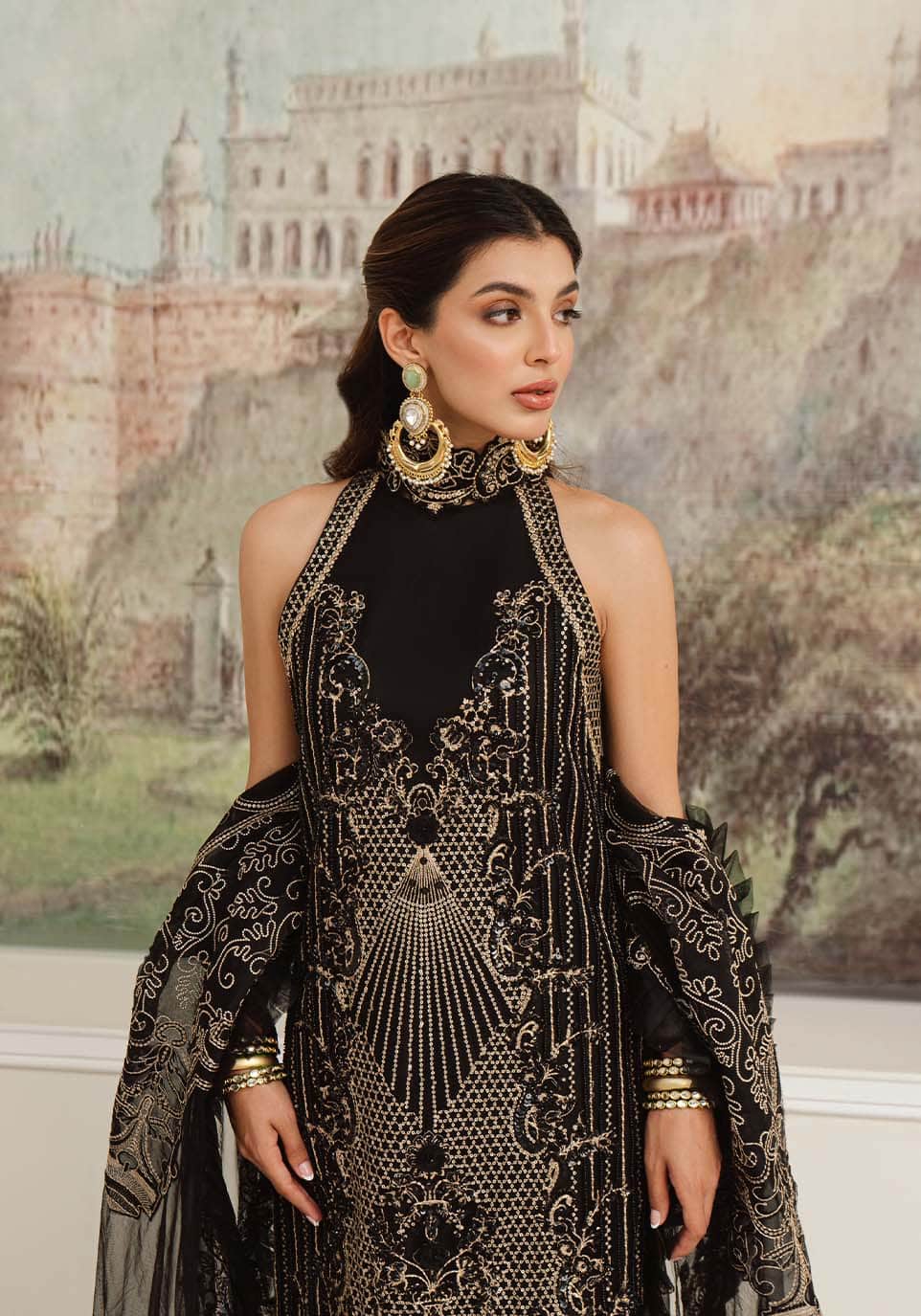 Zarqash | Rubaai Wedding Festive 23 | Lila - by - Libasekhas UK - Registered Vendor of : Zarqash - 100% Original Designer Dresss