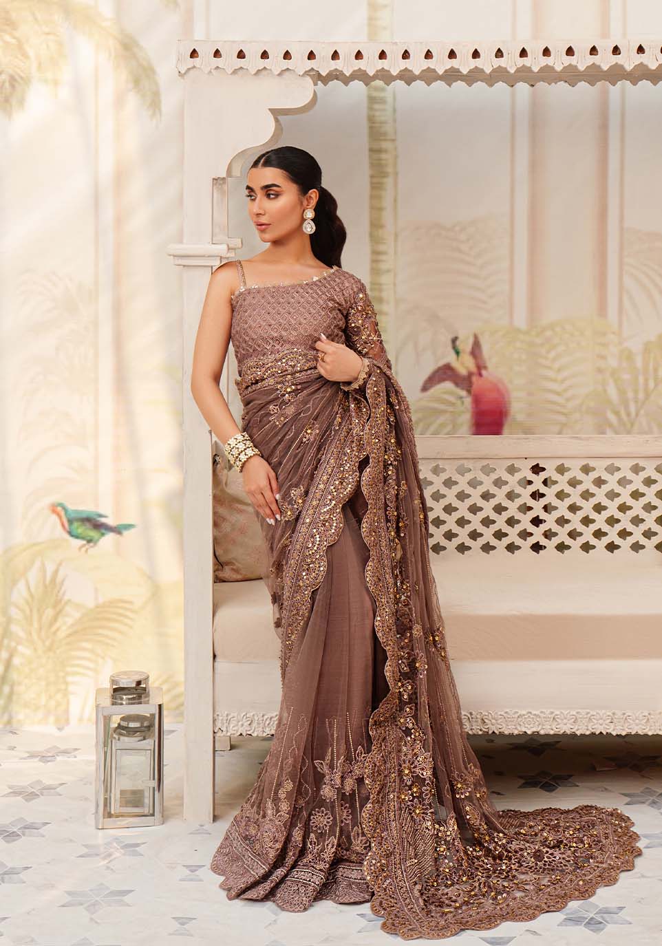 Zarqash | Rubaai Wedding Festive 23 | Nora - by - Libasekhas UK - Registered Vendor of : Zarqash - 100% Original Designer Dresss
