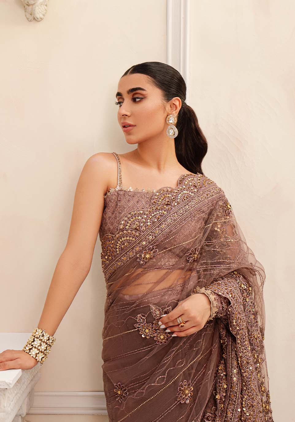 Zarqash | Rubaai Wedding Festive 23 | Nora - by - Libasekhas UK - Registered Vendor of : Zarqash - 100% Original Designer Dresss