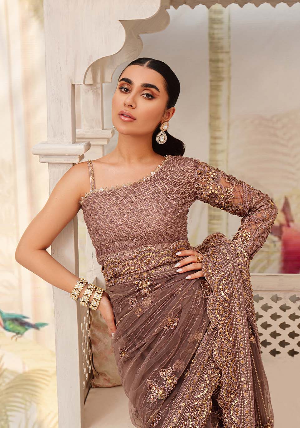 Zarqash | Rubaai Wedding Festive 23 | Nora - by - Libasekhas UK - Registered Vendor of : Zarqash - 100% Original Designer Dresss