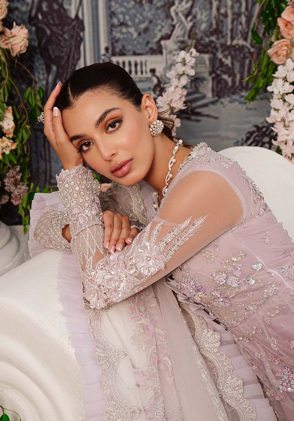 Zarqash | Rubaai Wedding Festive 23 | Rosela - by - Libasekhas UK - Registered Vendor of : Zarqash - 100% Original Designer Dresss