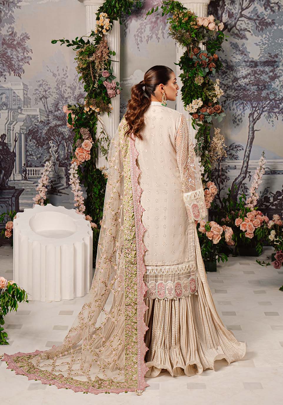 Zarqash | Rubaai Wedding Festive 23 | Yara - by - Libasekhas UK - Registered Vendor of : Zarqash - 100% Original Designer Dresss