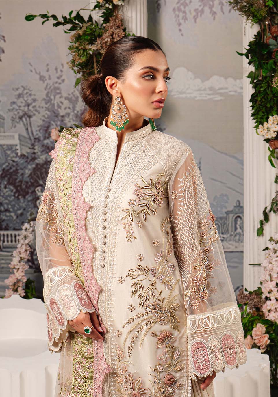 Zarqash | Rubaai Wedding Festive 23 | Yara - by - Libasekhas UK - Registered Vendor of : Zarqash - 100% Original Designer Dresss