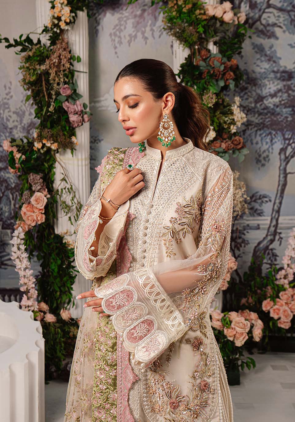 Zarqash | Rubaai Wedding Festive 23 | Yara - by - Libasekhas UK - Registered Vendor of : Zarqash - 100% Original Designer Dresss