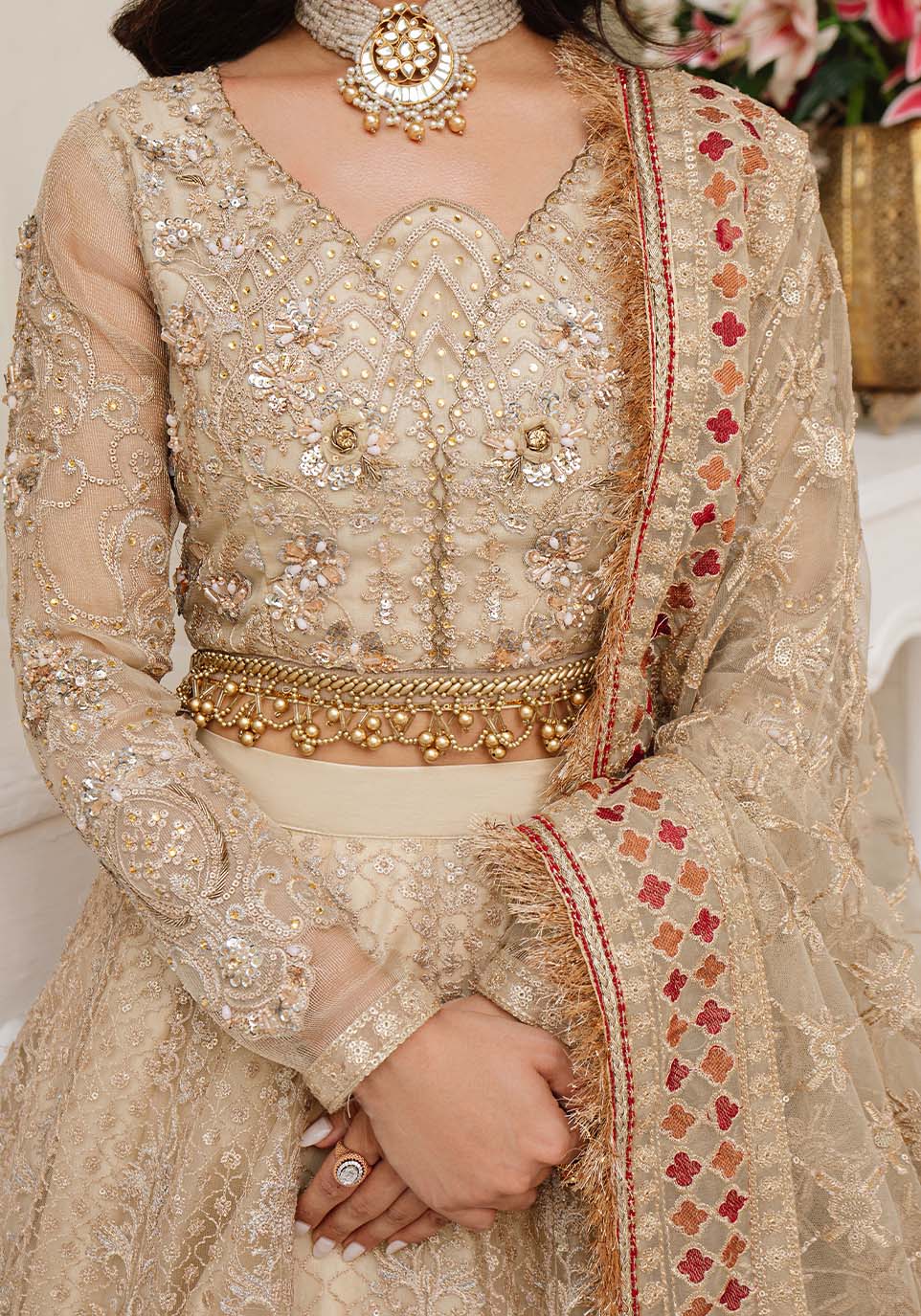 Zarqash | Rubaai Wedding Festive 23 | Deya - by - Libasekhas UK - Registered Vendor of : Zarqash - 100% Original Designer Dresss