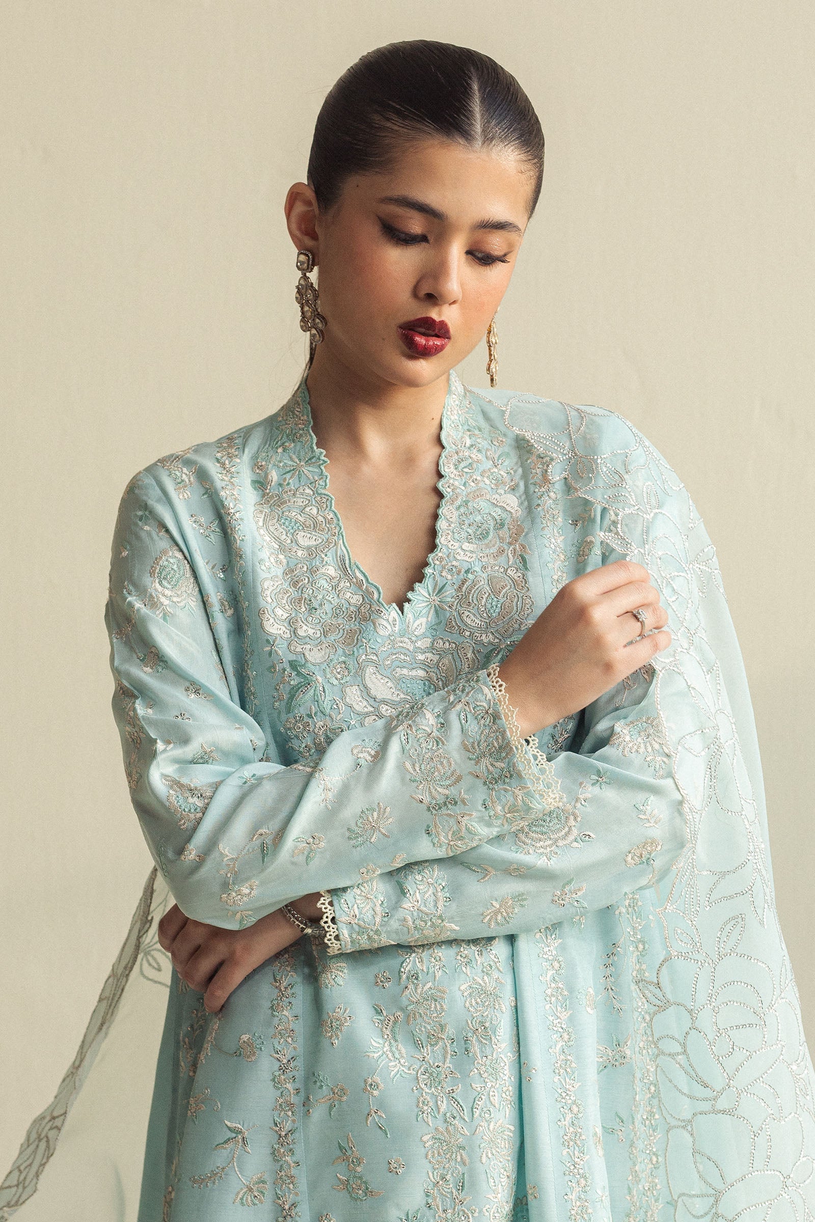 Zara Shahjahan | Fall Festive 24 | ZC-2077 - by - Libasekhas UK - Registered Vendor of : Zara Shahjahan - 100% Original Designer Dresss