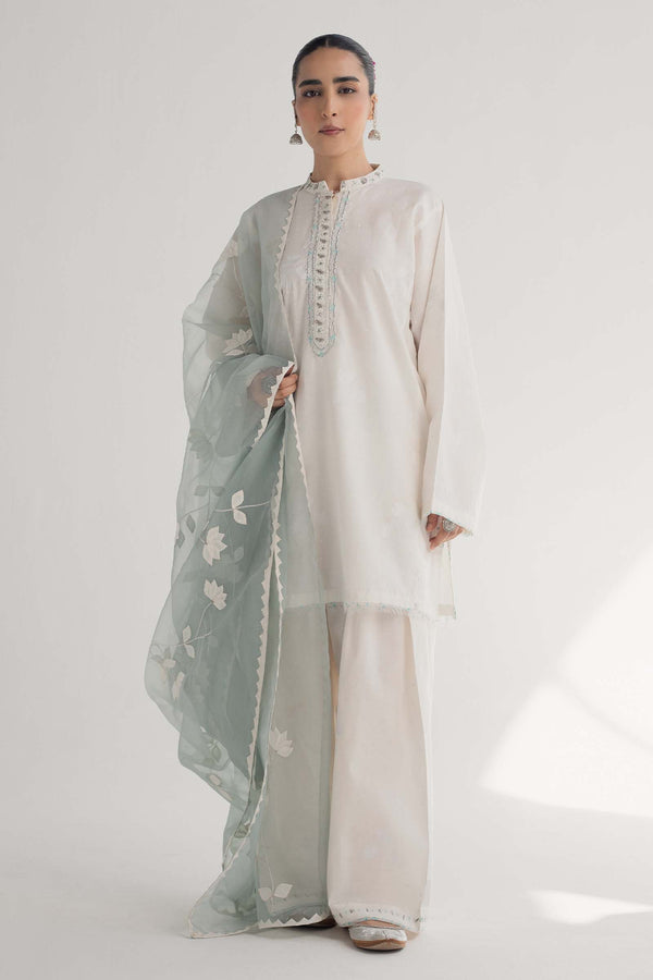 Zara Shahjahan | Handcrafted Suits | ZHC-046 - by - Libasekhas UK - Registered Vendor of : Zarposh - 100% Original Designer Dresss