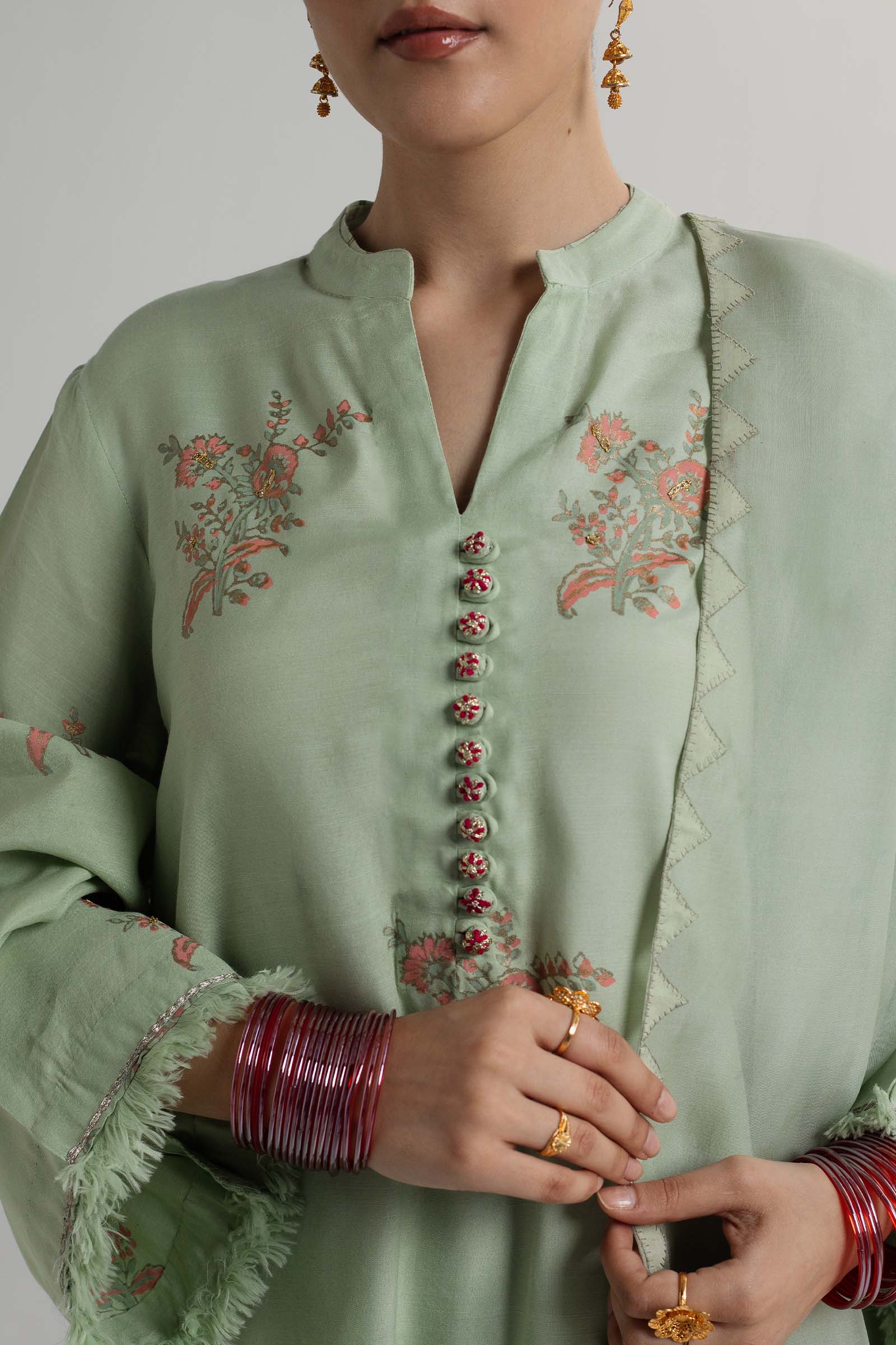 Zara Shahjahan | Handcrafted Suits | ZHC-047 - by - Libasekhas UK - Registered Vendor of : Zara Shahjahan - 100% Original Designer Dresss