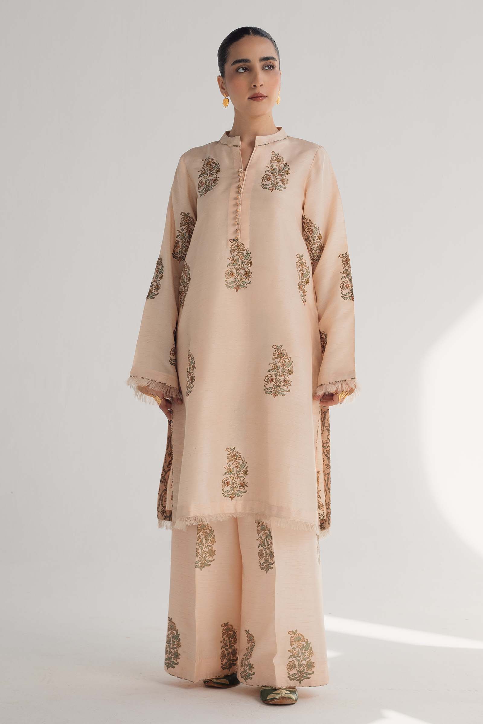 Zara Shahjahan | Handcrafted Suits | ZHC-049 - by - Libasekhas UK - Registered Vendor of : Zara Shahjahan - 100% Original Designer Dresss