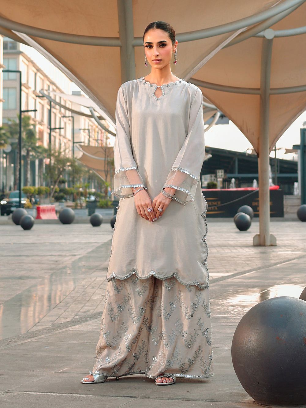 Ain | Raya Luxury Formals | AN-166 ZIRCON - by Libasekhas UK - Registered Vendor of : Ain - 100% Original Designer Dress