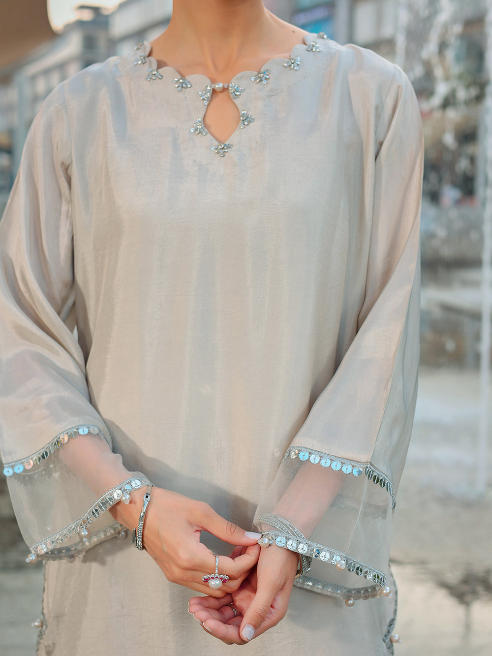 Ain | Raya Luxury Formals | AN-166 ZIRCON - by Libasekhas UK - Registered Vendor of : Ain - 100% Original Designer Dress