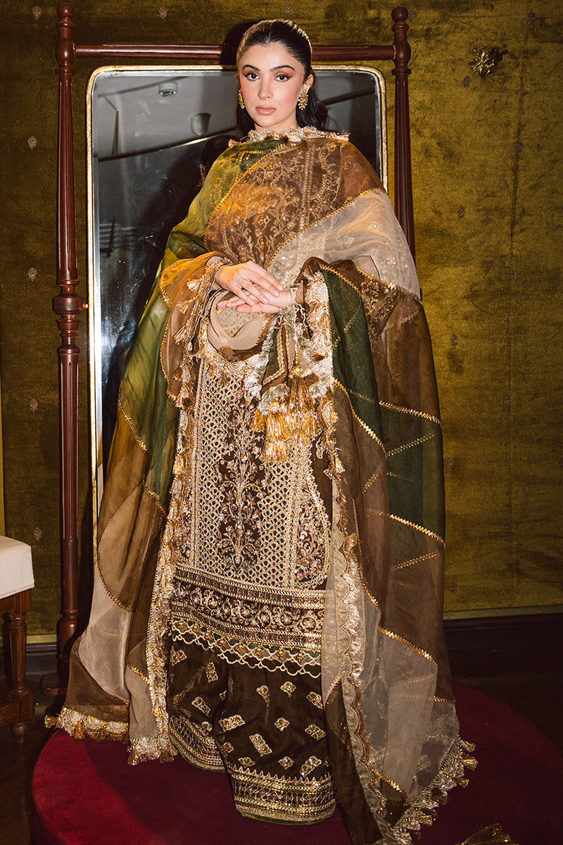 MNR | Zarlish Festive 25 | Zahra Sarfraz in Tabeer - by Libasekhas UK - Registered Vendor of : MNR - 100% Original Designer Dress