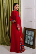 Mina Hasan | Signature Pret | Crimson Dream Kaftan - by Libasekhas - Registered Vendor of : Mina Hasan - 100% Original Designer Dress