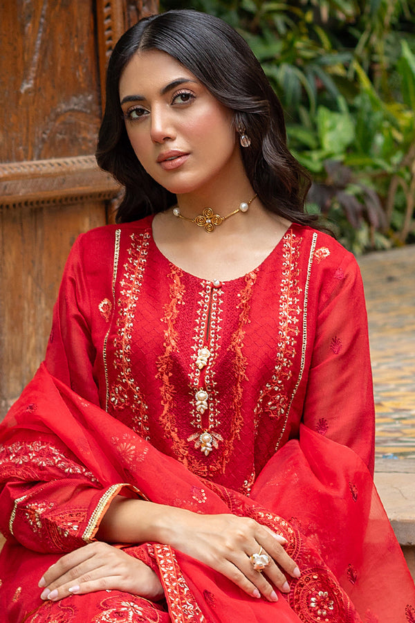 Zellbury | Summer Pret | Embroidered Kurta Dupatta Trouser - 3222 - by - Libasekhas UK - Registered Vendor of : Zellbury Women - 100% Original Designer Dresss