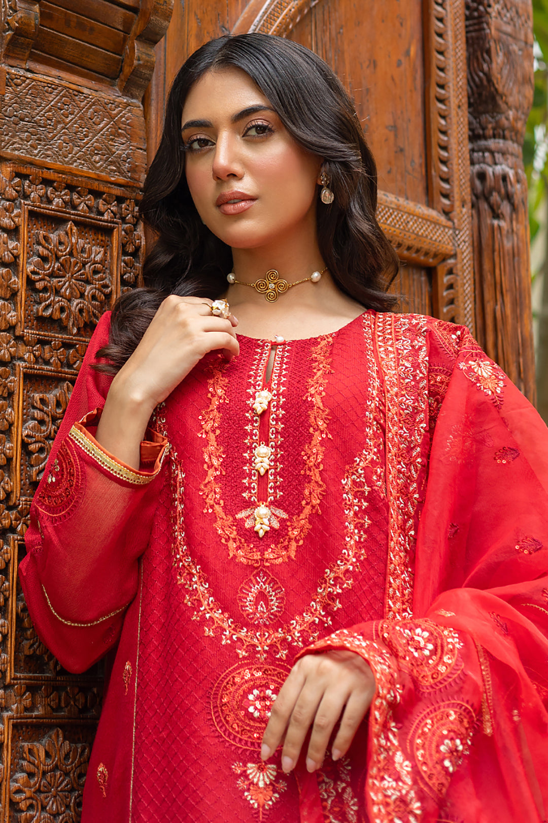 Zellbury | Summer Pret | Embroidered Kurta Dupatta Trouser - 3222 - by - Libasekhas UK - Registered Vendor of : Zellbury Women - 100% Original Designer Dresss