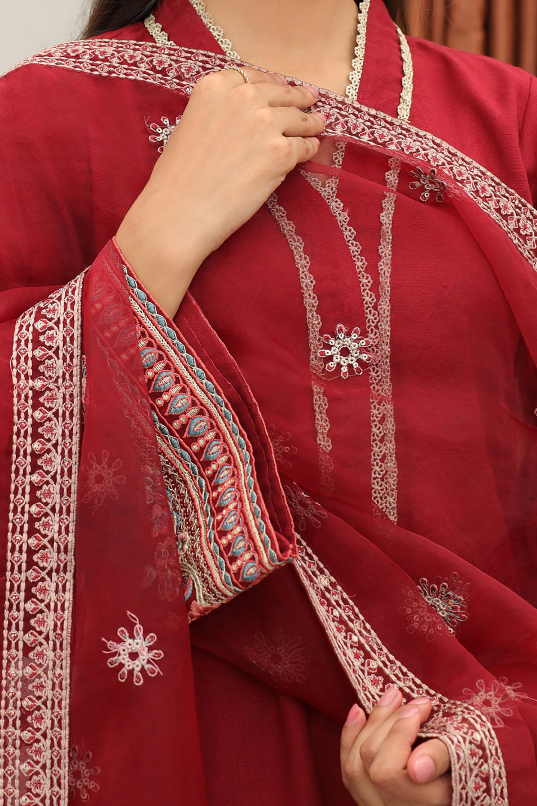 Zellbury | Winter Pret | Embroidered Kurta Dupatta Trouser - 3278 - by - Libasekhas UK - Registered Vendor of : Zellbury Women - 100% Original Designer Dresss