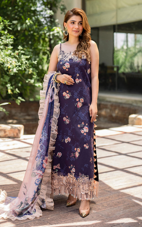 Asifa and Nabeel | Meraki Summer Vol 2 | Zahra MK-13 - by - Libasekhas UK - Registered Vendor of : Asifa and Nabeel - 100% Original Designer Dresss