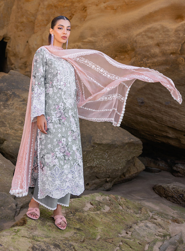 Zainab chottani | Luxury Chikankari 24 | LANA - 10A - by - Libasekhas UK - Registered Vendor of : Zainab Chottani - 100% Original Designer Dresss