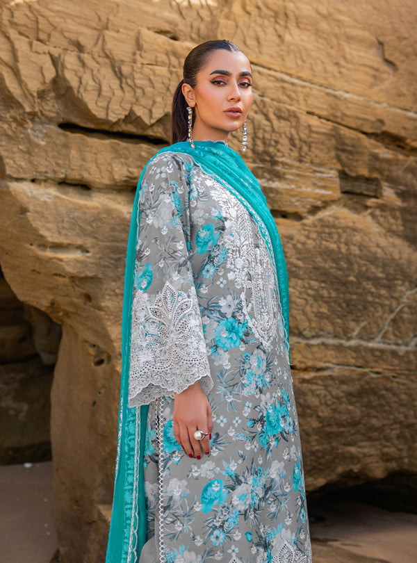 Zainab chottani | Luxury Chikankari 24 | LANA - 10B - by - Libasekhas UK - Registered Vendor of : Zainab Chottani - 100% Original Designer Dresss