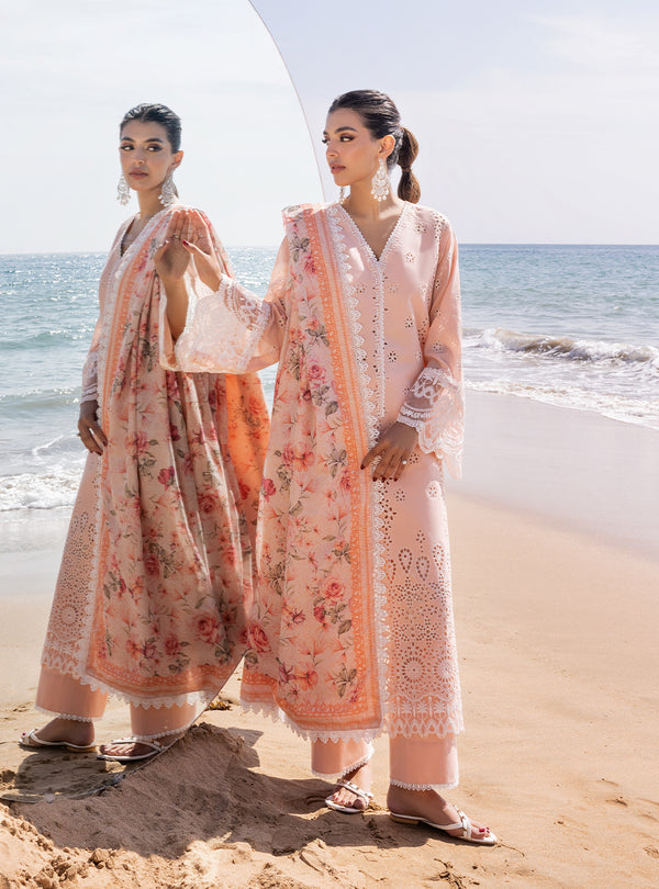 Zainab chottani | Luxury Chikankari 24 | NORA - 2A - by - Libasekhas UK - Registered Vendor of : Zainab Chottani - 100% Original Designer Dresss
