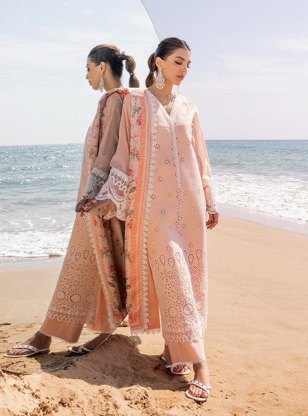 Zainab chottani | Luxury Chikankari 24 | NORA - 2A - by - Libasekhas UK - Registered Vendor of : Zainab Chottani - 100% Original Designer Dresss