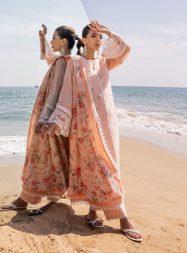 Zainab chottani | Luxury Chikankari 24 | NORA - 2A - by - Libasekhas UK - Registered Vendor of : Zainab Chottani - 100% Original Designer Dresss