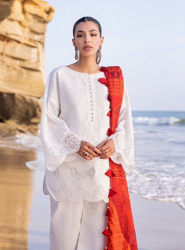 Zainab chottani | Luxury Chikankari 24 | CHUNARI - 3A - by - Libasekhas UK - Registered Vendor of : Zainab Chottani - 100% Original Designer Dresss