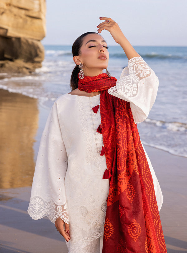 Zainab chottani | Luxury Chikankari 24 | CHUNARI - 3A - by - Libasekhas UK - Registered Vendor of : Zainab Chottani - 100% Original Designer Dresss