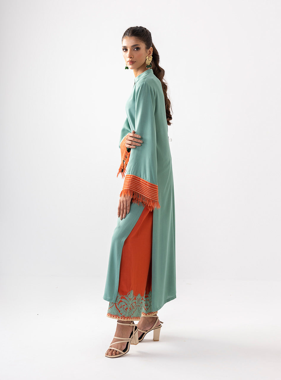 Zainab Chottani | Aara Casual Pret |  Olivia Glaze - by - Libasekhas UK - Registered Vendor of : Zainab Chottani - 100% Original Designer Dresss