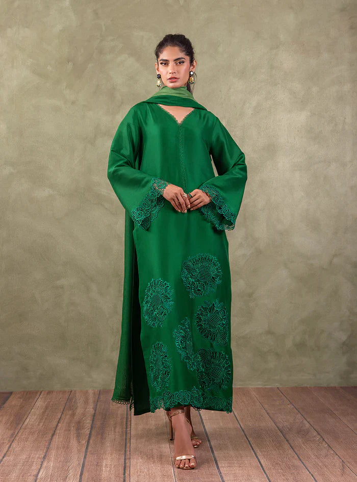 Zainab Chottani | Eid Edit 24 | Royal Jade - by - Libasekhas UK - Registered Vendor of : Zainab Chottani - 100% Original Designer Dresss
