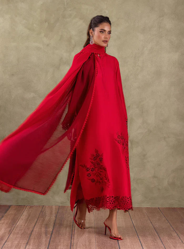 Zainab Chottani | Eid Edit 24 | Scarlet Rose - by - Libasekhas UK - Registered Vendor of : Zainab Chottani - 100% Original Designer Dresss