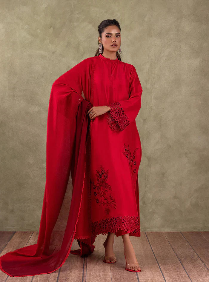 Zainab Chottani | Eid Edit 24 | Scarlet Rose - by - Libasekhas UK - Registered Vendor of : Zainab Chottani - 100% Original Designer Dresss