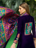 Zainab Chottani | Makhmal Luxe Pret | Habibeh - by - Libasekhas UK - Registered Vendor of : Zainab Chottani - 100% Original Designer Dresss