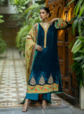 Zainab Chottani | Makhmal Luxe Pret | Soltani - by - Libasekhas UK - Registered Vendor of : Zainab Chottani - 100% Original Designer Dresss